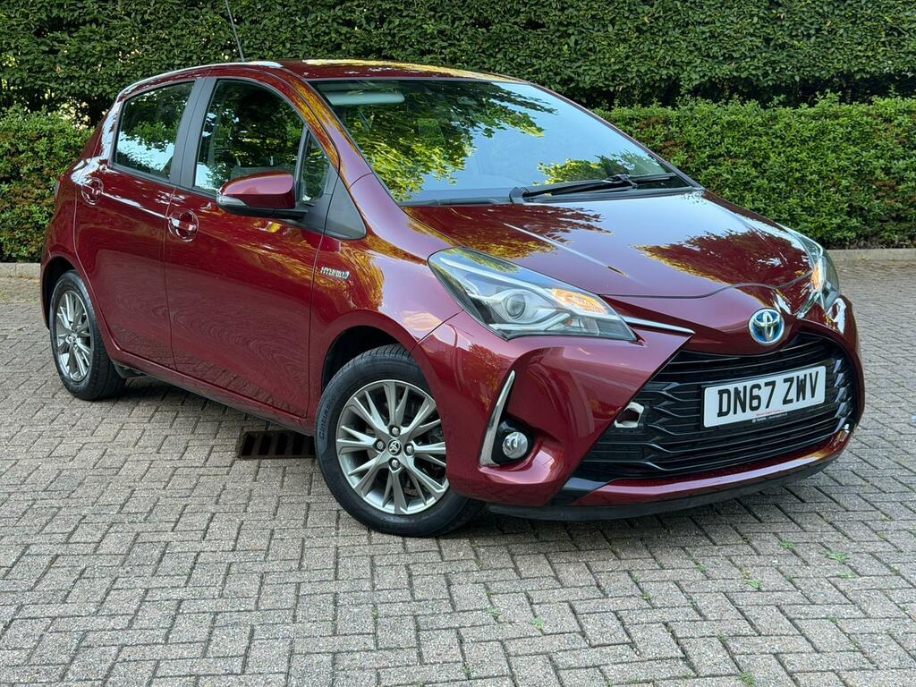 Toyota Yaris 1.5 Vvt-h Icon Hatchback Hybrid E-cvt E DN67ZWV Red #2