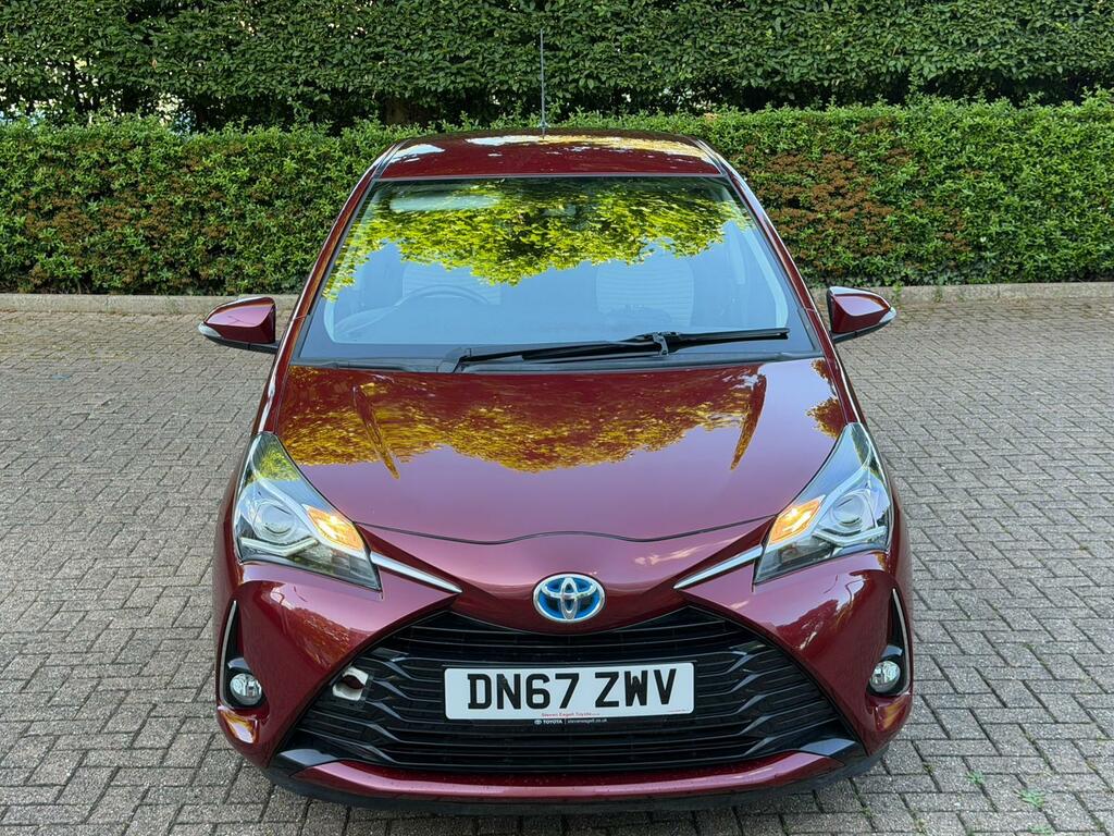 Toyota Yaris 1.5 Vvt-h Icon Hatchback Hybrid E-cvt E DN67ZWV Red #5