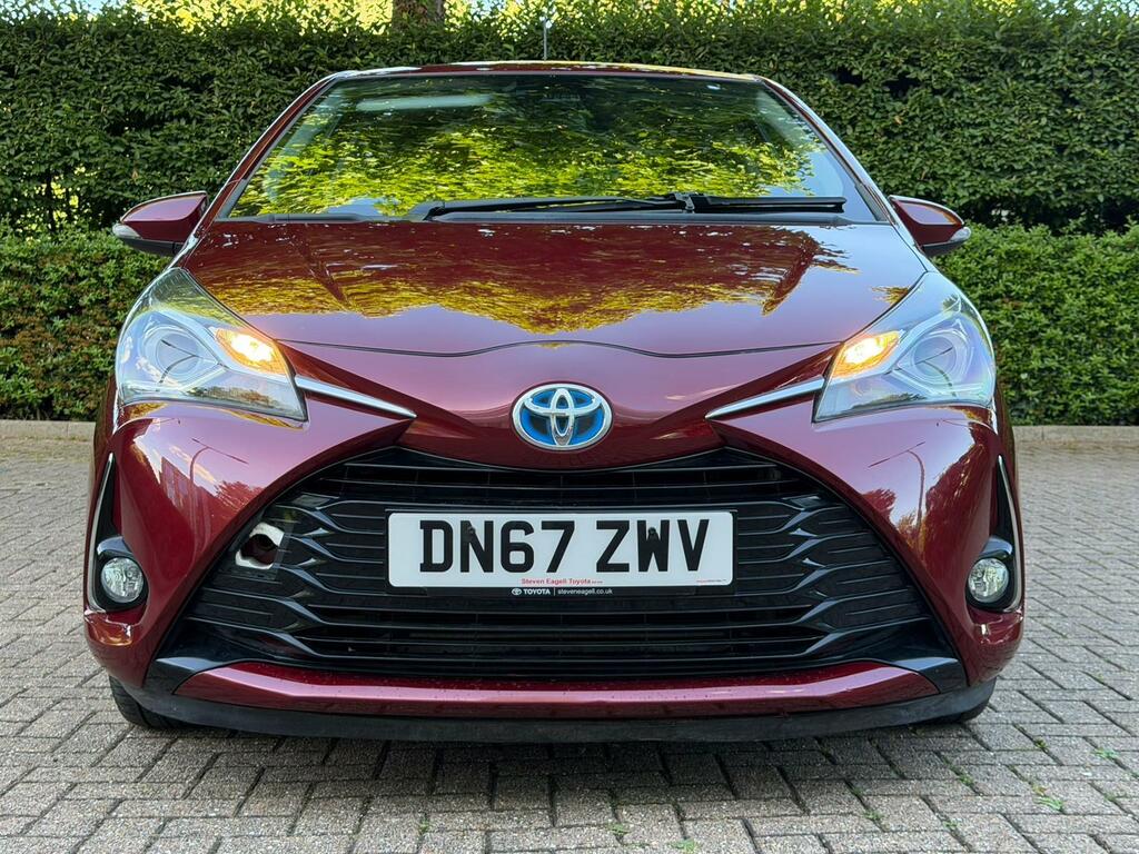 Toyota Yaris 1.5 Vvt-h Icon Hatchback Hybrid E-cvt E DN67ZWV Red #4