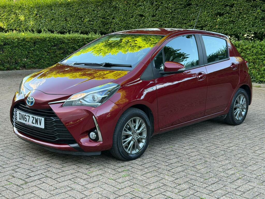 Toyota Yaris 1.5 Vvt-h Icon Hatchback Hybrid E-cvt E DN67ZWV Red #6