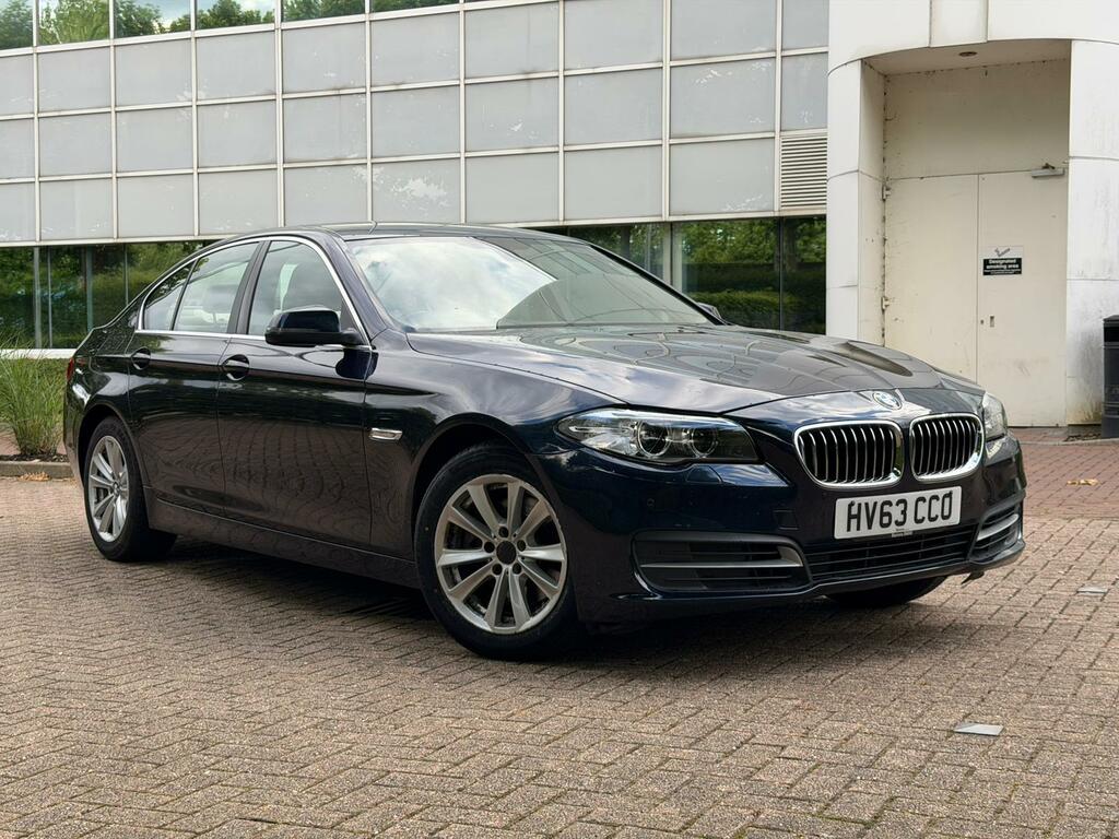 BMW 5 Series Se Blue #3