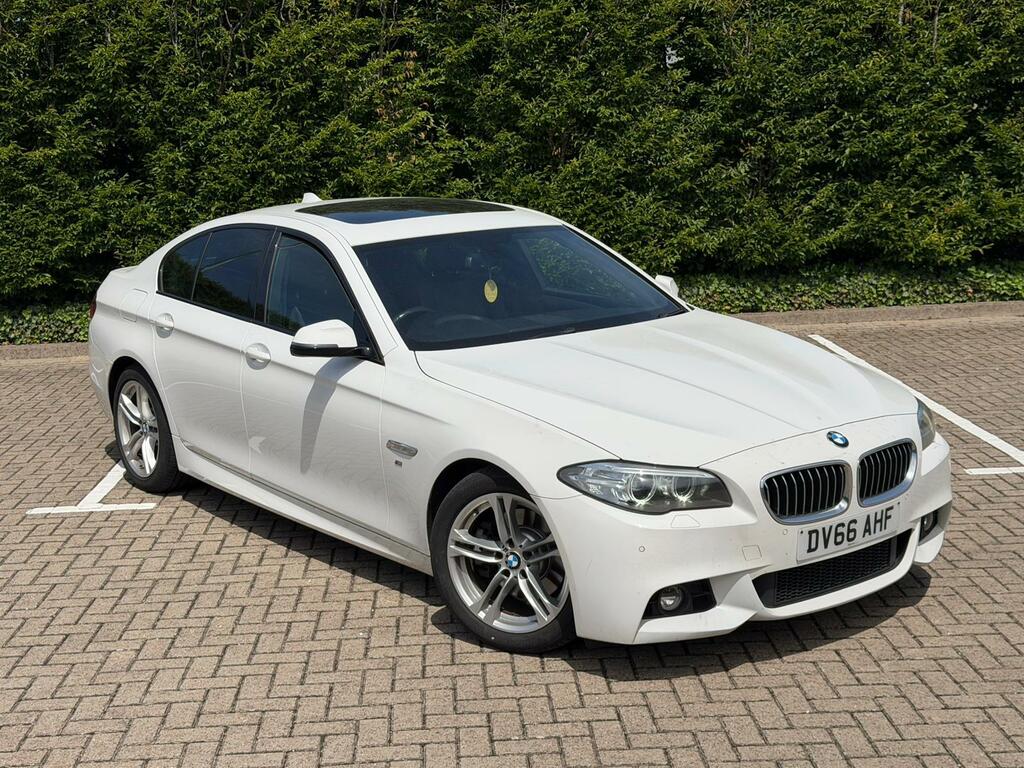 BMW 5 Series M Sport White