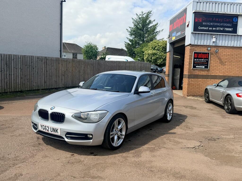 BMW 1 Series 2.0 118D Sport 5-Door Silver #3