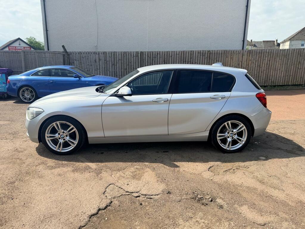 BMW 1 Series 2.0 118D Sport 5-Door Silver #5