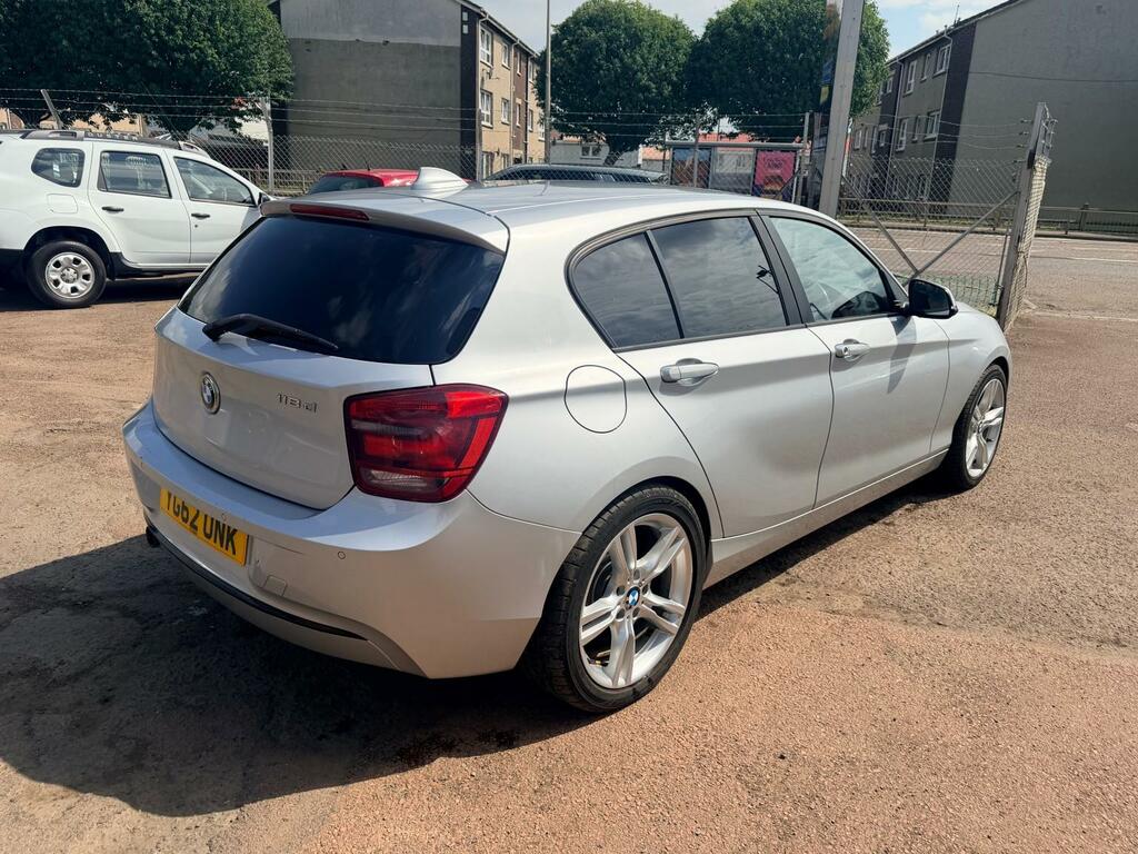 BMW 1 Series 2.0 118D Sport 5-Door Silver #4