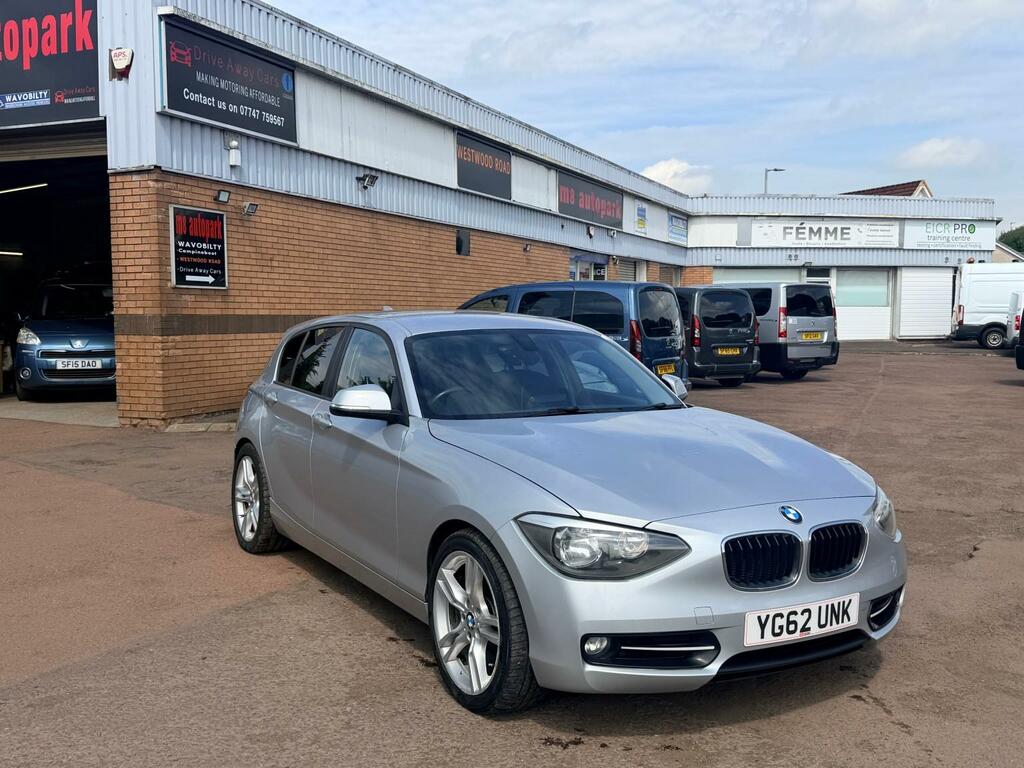 BMW 1 Series 2.0 118D Sport 5-Door Silver