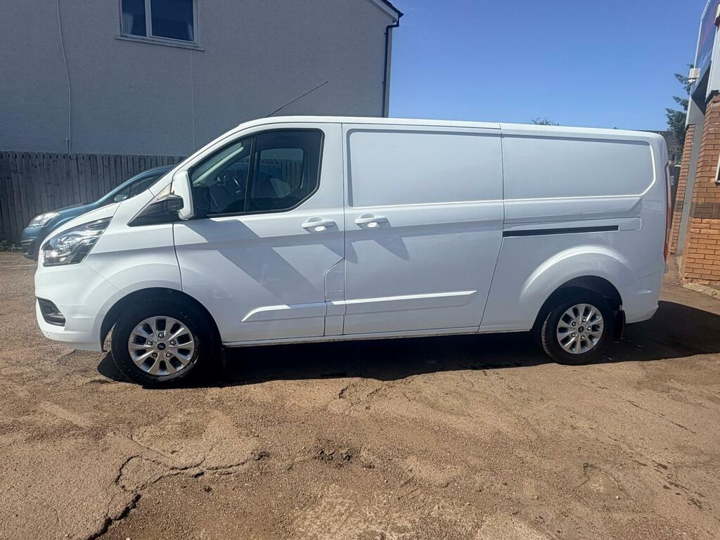 Ford Transit Custom 2.0 Transit Custom Limited Van 300 L2 2.0L Ecoblue White #4