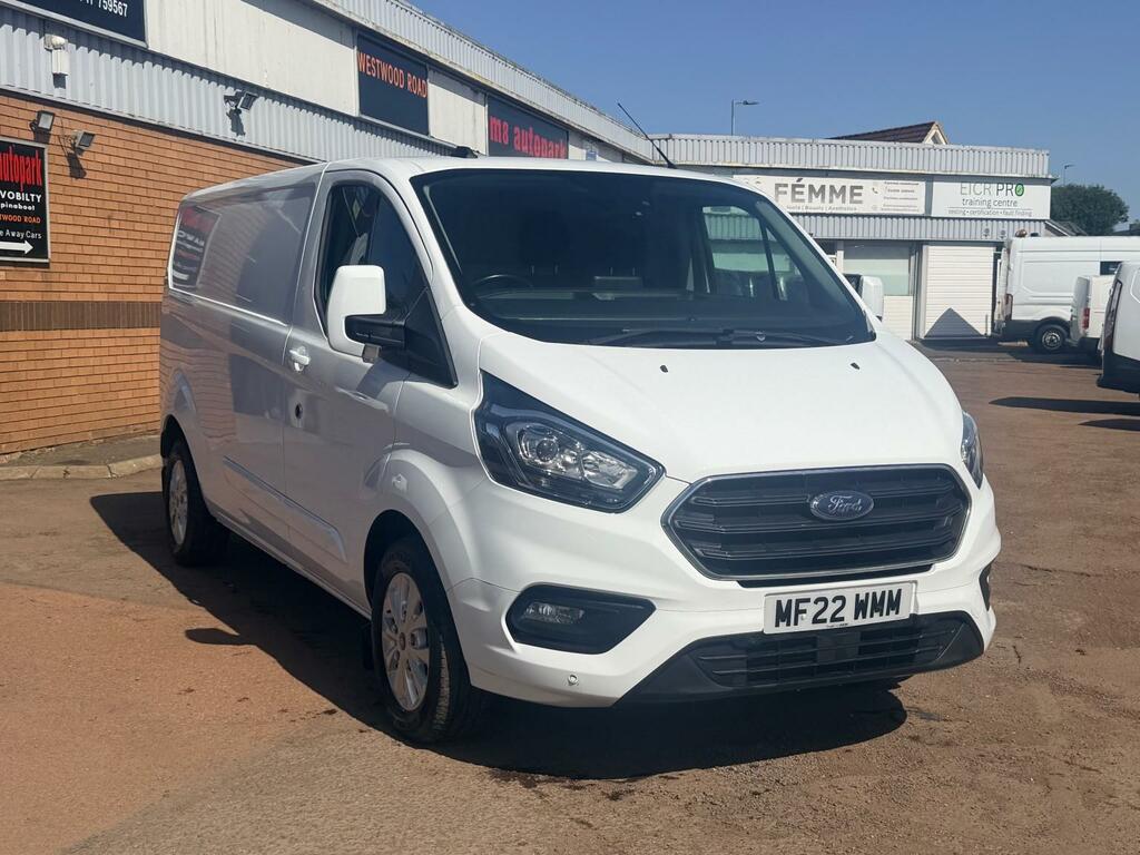 Ford Transit Custom 2.0 Transit Custom Limited Van 300 L2 2.0L Ecoblue White