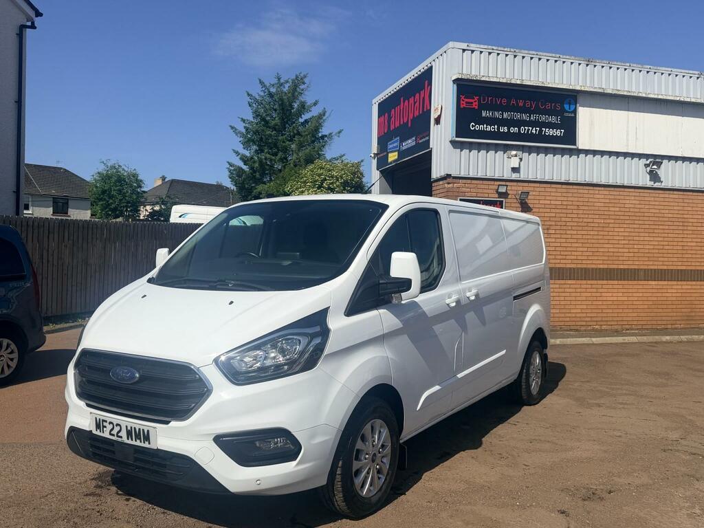 Ford Transit Custom 2.0 Transit Custom Limited Van 300 L2 2.0L Ecoblue White #3