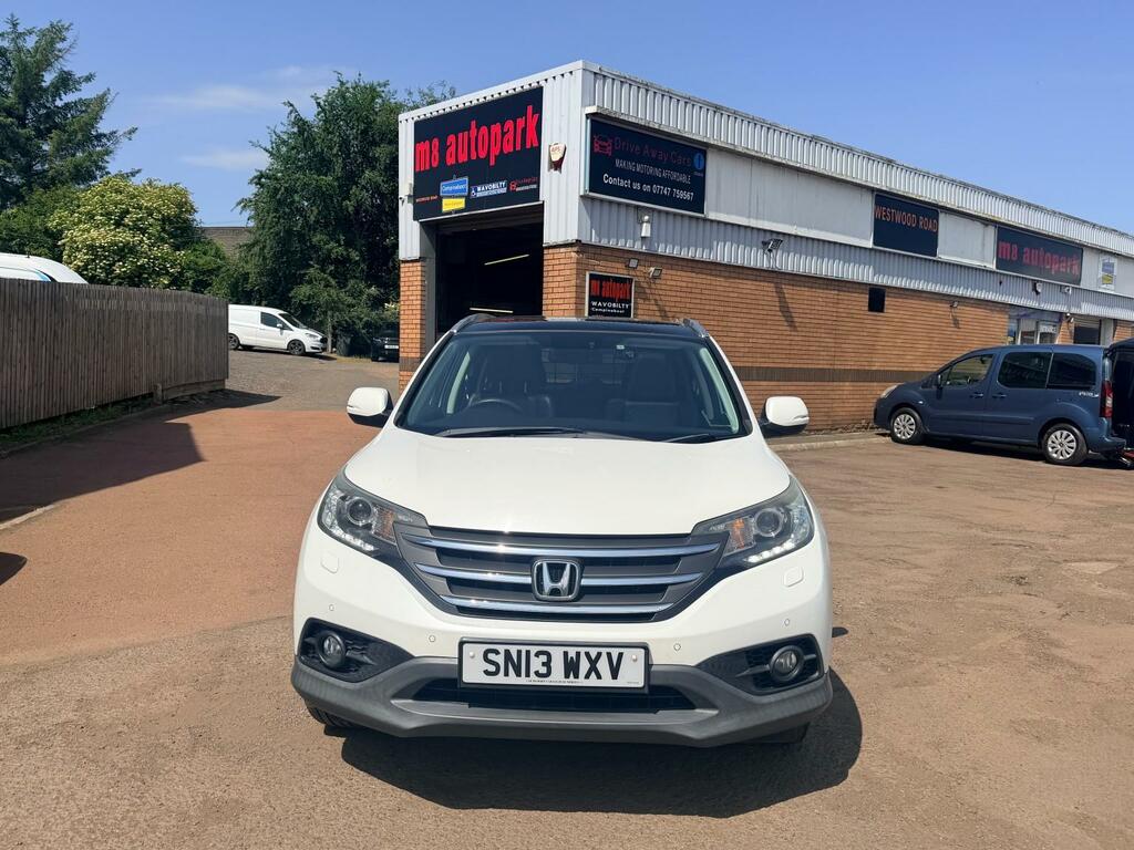 Honda Cr-V 2.2 I-dtec Ex White #2