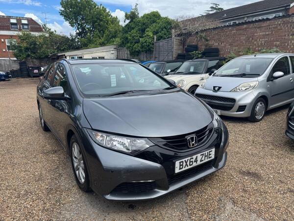 Honda Civic 1.8 I-vtec S Tourer Euro 5 Ss Grey #2