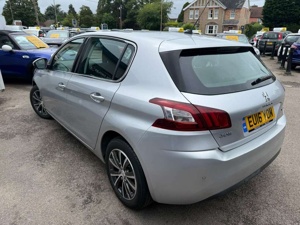Peugeot 308 Hatchback Black #14