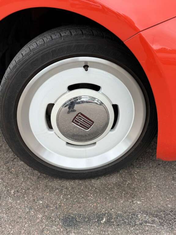 Fiat 500 Hatchback White #2