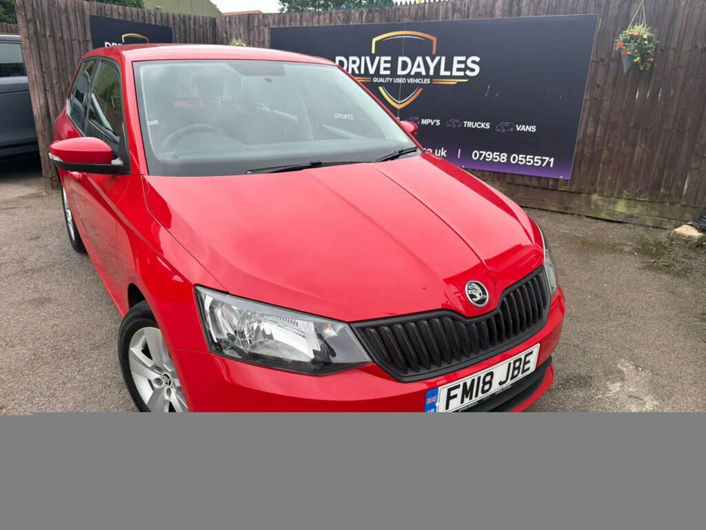 Skoda Fabia 1.0 Fabia S Mpi Red
