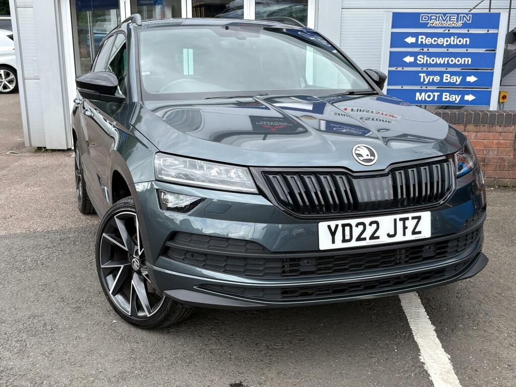 Skoda Karoq 1.5 Tsi Act Sportline Dsg Euro 6 Ss YD22JTZ Grey #5