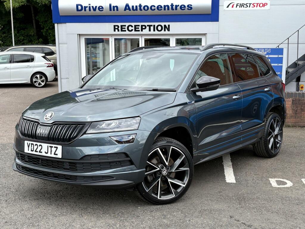 Skoda Karoq 1.5 Tsi Act Sportline Dsg Euro 6 Ss YD22JTZ Grey #2