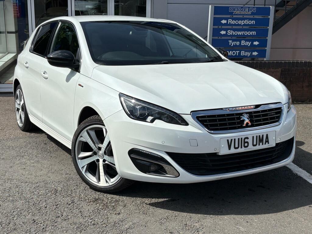 Peugeot 308 Gt Line White #5