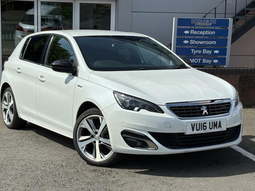 Peugeot 308 Gt Line White #6