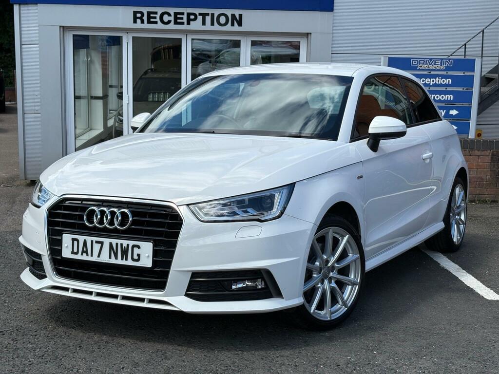 Audi A1 1.4 Tfsi S Line Euro 6 Ss DA17NWG White #2