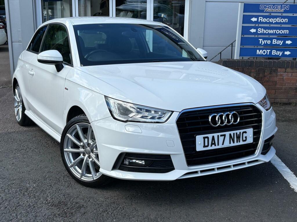 Audi A1 1.4 Tfsi S Line Euro 6 Ss DA17NWG White #4