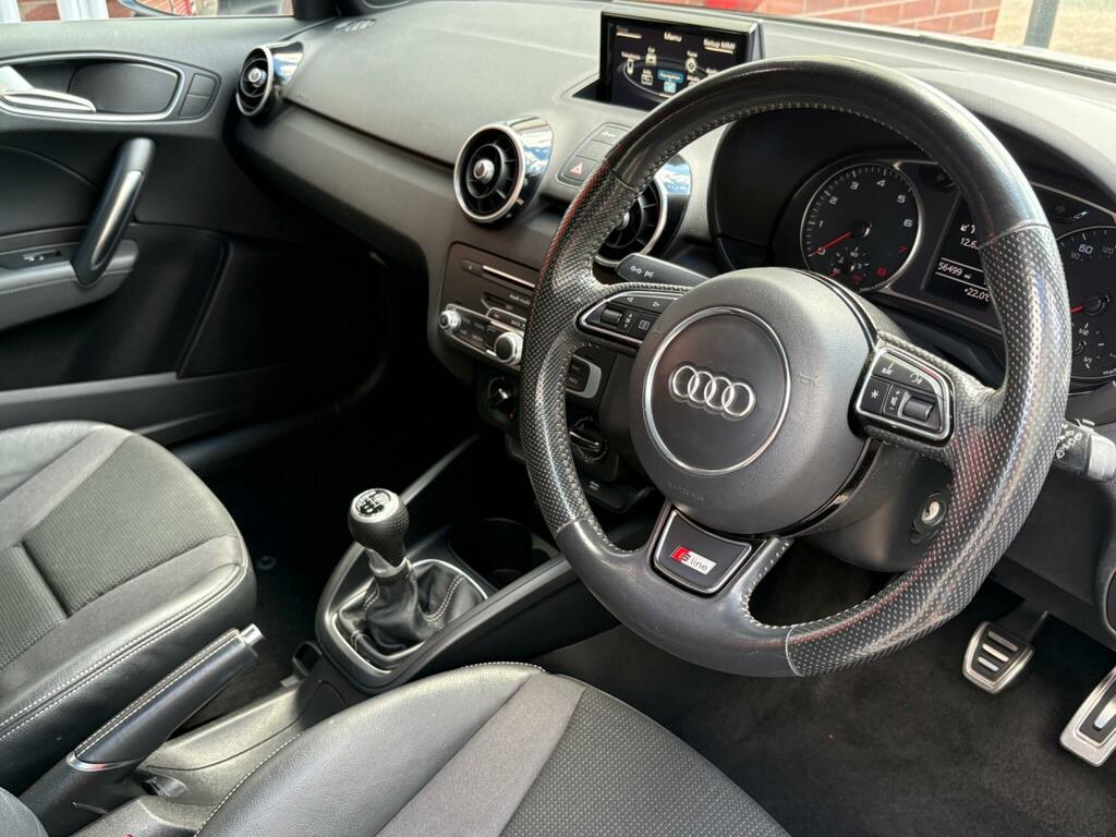 Audi A1 1.4 Tfsi S Line Euro 6 Ss DA17NWG White #3