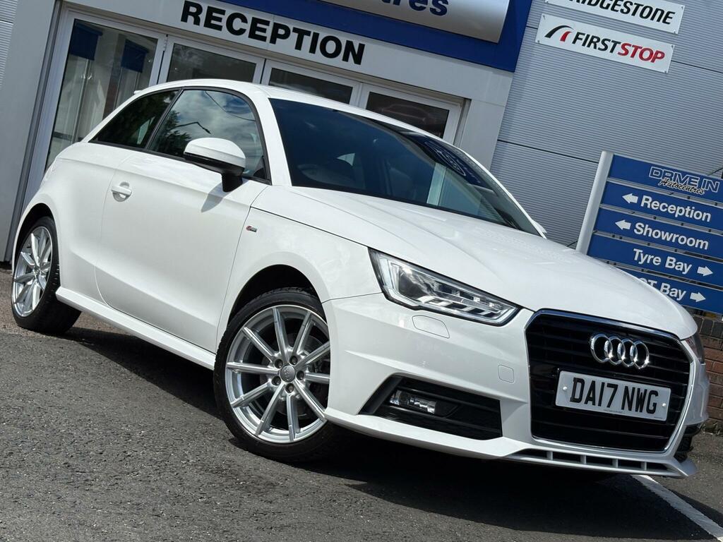 Audi A1 1.4 Tfsi S Line Euro 6 Ss DA17NWG White #6