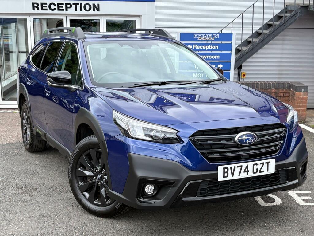 Subaru Outback Field Blue #4