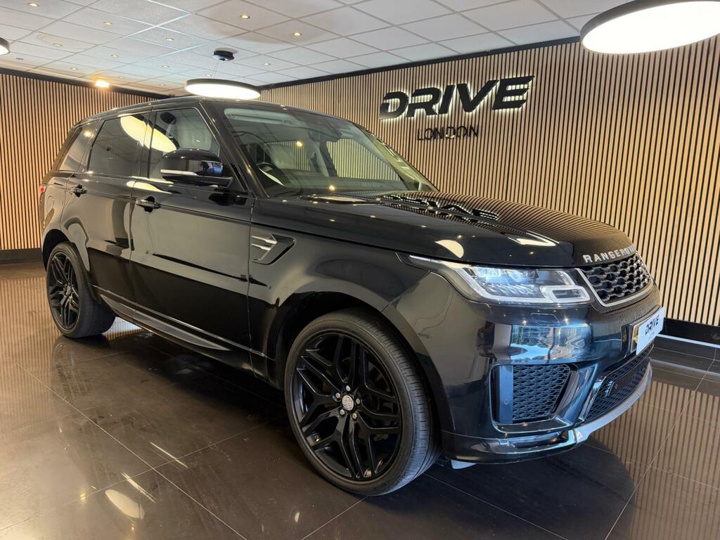 Land Rover Range Rover Sport Hse Black #6