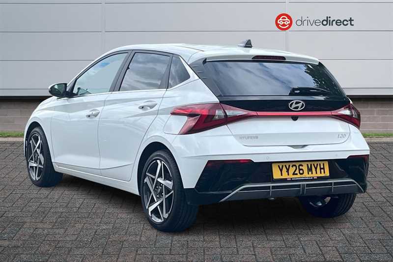 Hyundai I20 1.0 T-gdi Tech Line Hatchback Dct Euro YY26MYH White #5