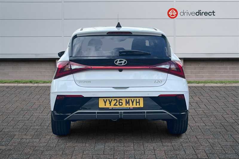 Hyundai I20 1.0 T-gdi Tech Line Hatchback Dct Euro YY26MYH White #4