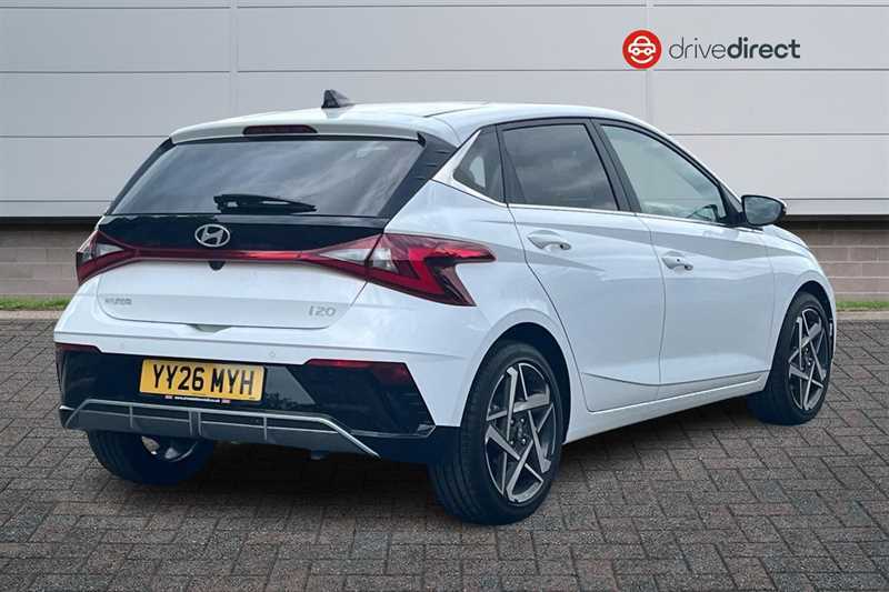 Hyundai I20 1.0 T-gdi Tech Line Hatchback Dct Euro YY26MYH White #3