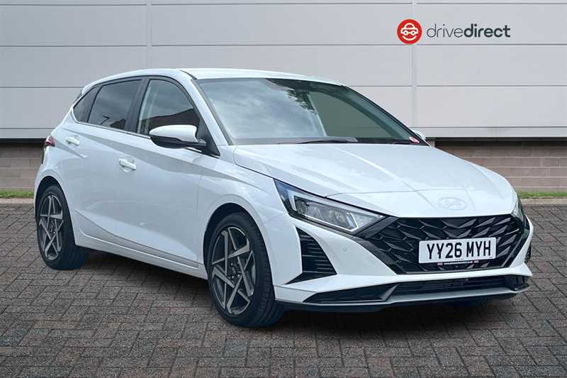 Hyundai I20 1.0 T-gdi Tech Line Hatchback Dct Euro YY26MYH White