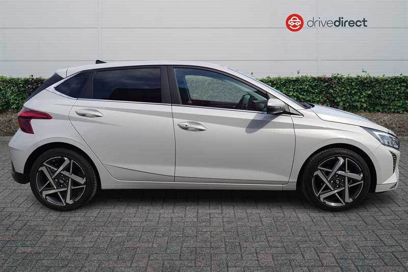 Hyundai I20 1.0 T-gdi Tech Line Hatchback Eu YY26MVT Grey #2