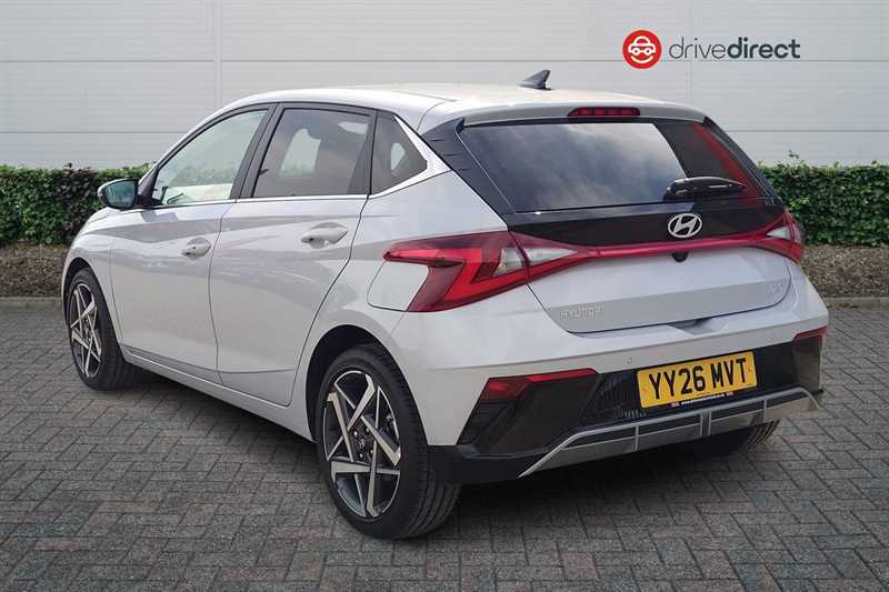 Hyundai I20 1.0 T-gdi Tech Line Hatchback Eu YY26MVT Grey #4