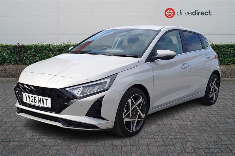Hyundai I20 1.0 T-gdi Tech Line Hatchback Eu YY26MVT Grey #6