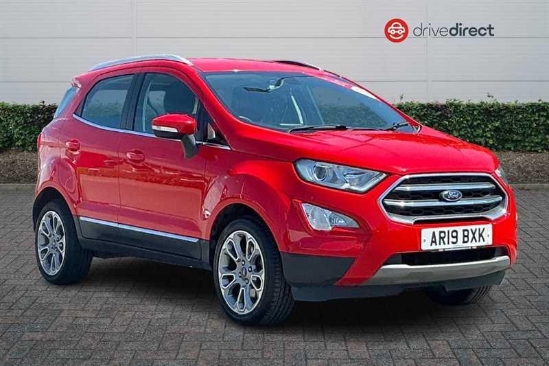Ford Ecosport 1.0T Ecoboost Gpf Titanium Suv E Red