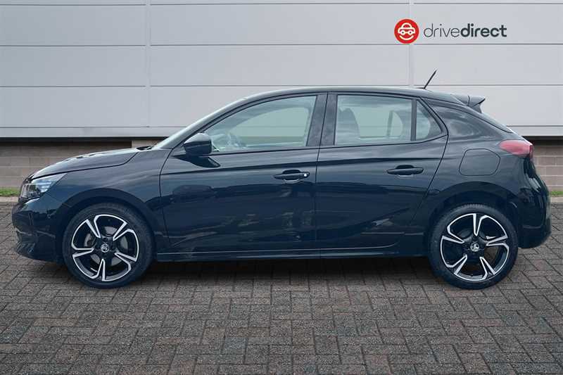Vauxhall Corsa 1.2 Turbo Gs Hatchback Euro 6 S DY73WZD Black #6