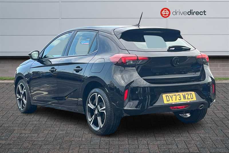 Vauxhall Corsa 1.2 Turbo Gs Hatchback Euro 6 S DY73WZD Black #5