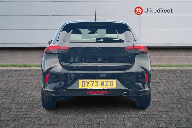 Vauxhall Corsa 1.2 Turbo Gs Hatchback Euro 6 S DY73WZD Black #4