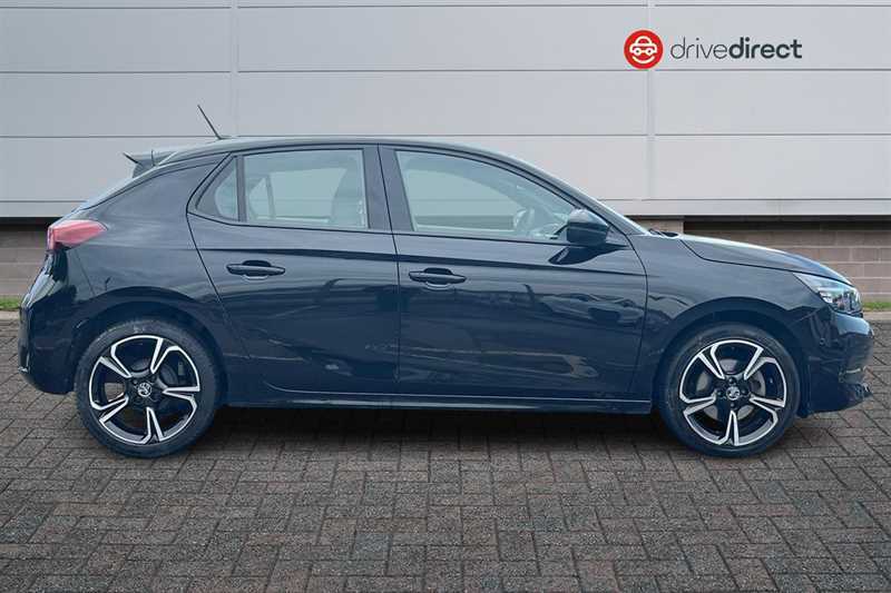 Vauxhall Corsa 1.2 Turbo Gs Hatchback Euro 6 S DY73WZD Black #2