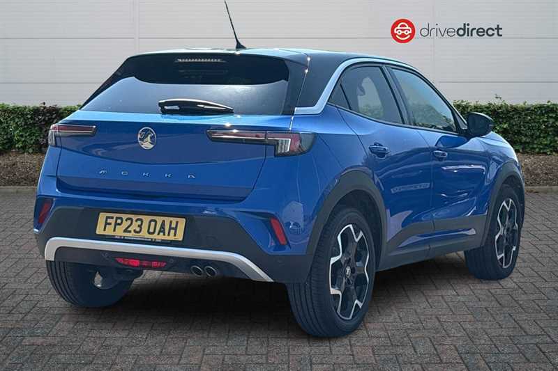 Vauxhall Mokka 1.2 Turbo Ultimate Suv Euro 6 S FP23OAH Blue #3