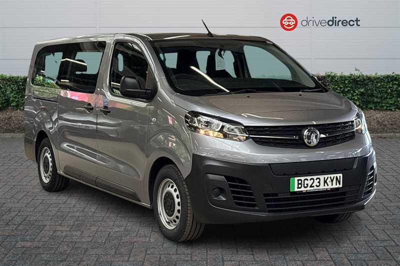 Vauxhall Vivaro 50Kwh Combi Mpv Lwb 9 Seat, 11K Grey