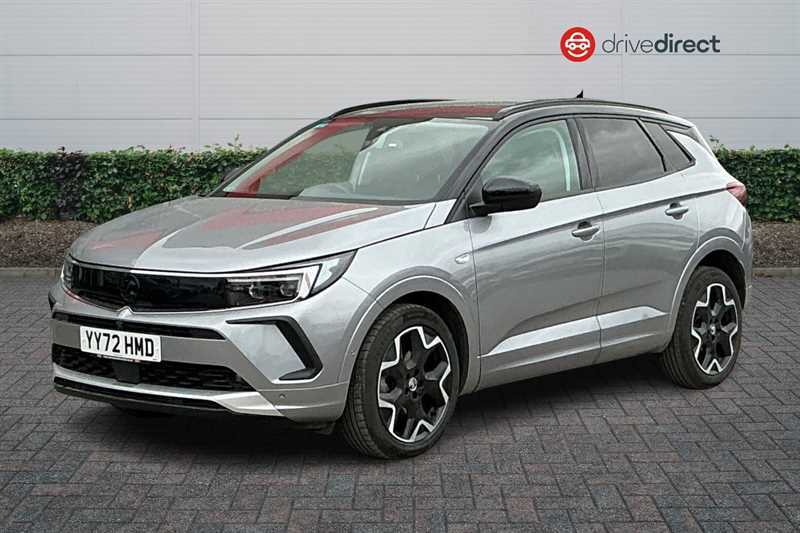 Vauxhall Grandland 1.2 Turbo Ultimate Suv Euro 6 S YY72HMD Grey #6