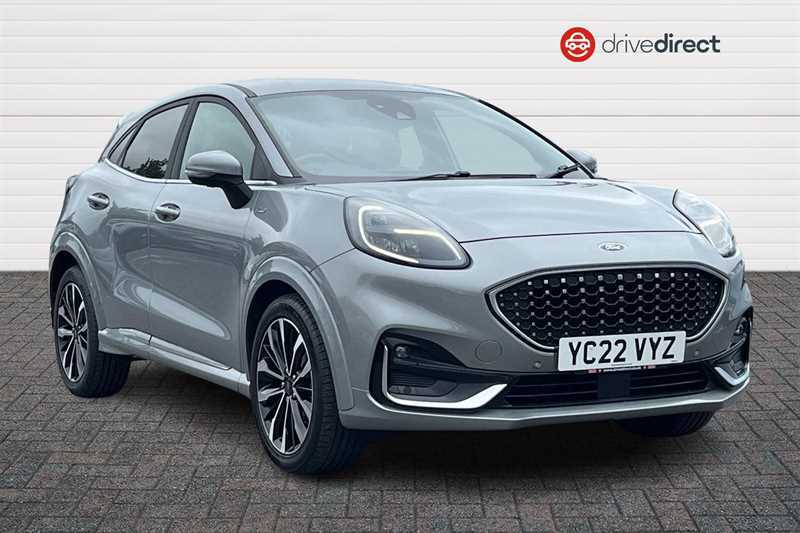Ford Puma 1.0T Ecoboost Mhev St-line Vignale Suv Silver