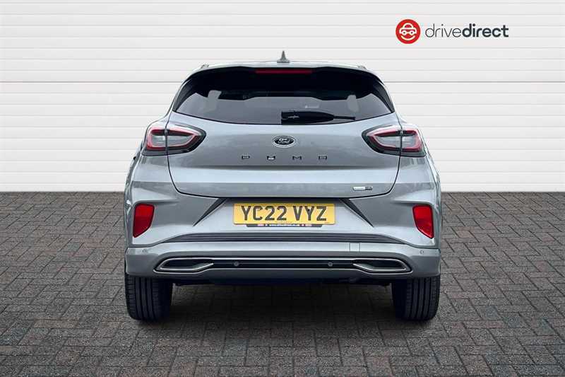Ford Puma 1.0T Ecoboost Mhev St-line Vignale Suv YC22VYZ Silver #4