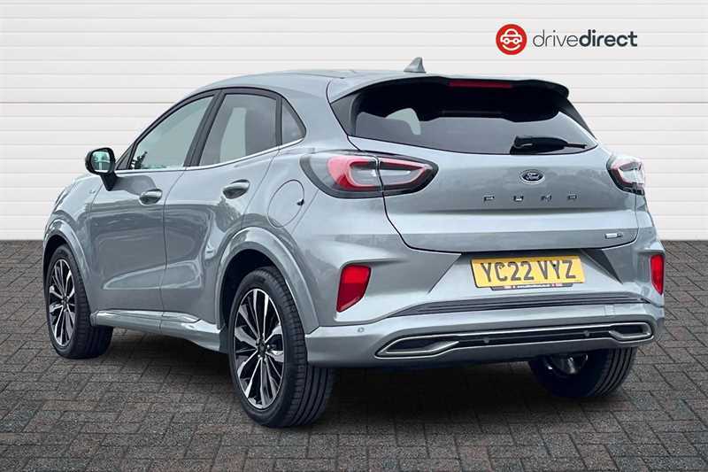 Ford Puma 1.0T Ecoboost Mhev St-line Vignale Suv YC22VYZ Silver #5