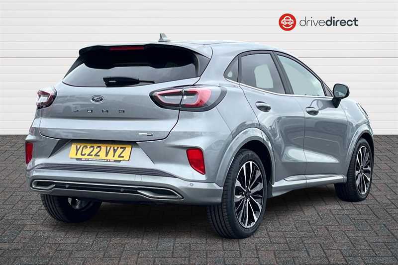 Ford Puma 1.0T Ecoboost Mhev St-line Vignale Suv YC22VYZ Silver #3