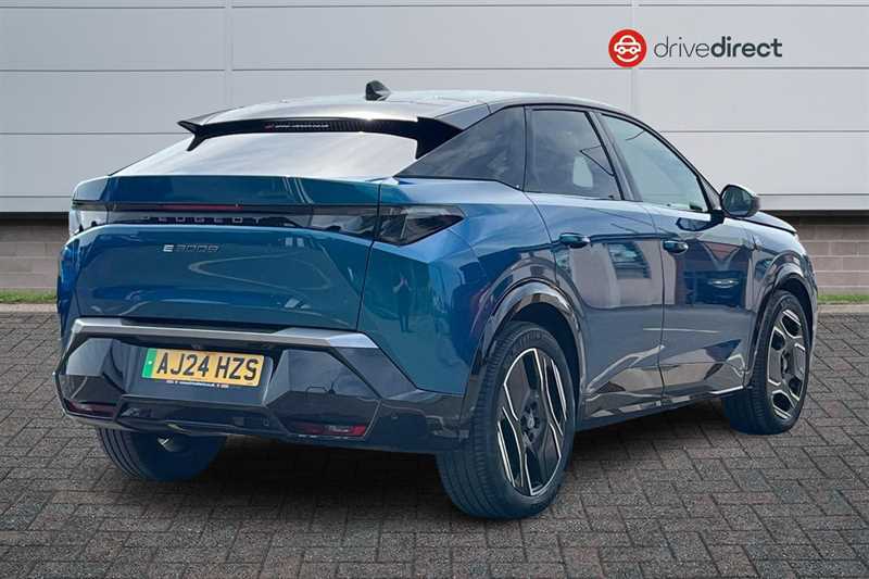 Peugeot 3008 73Kwh Gt Suv 210 Ps AJ24HZS Blue #3