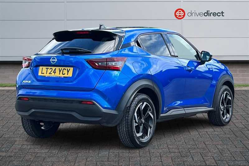 Nissan Juke 1.0 Dig-t N-connecta Suv Euro 6 LT24YCY Blue #3
