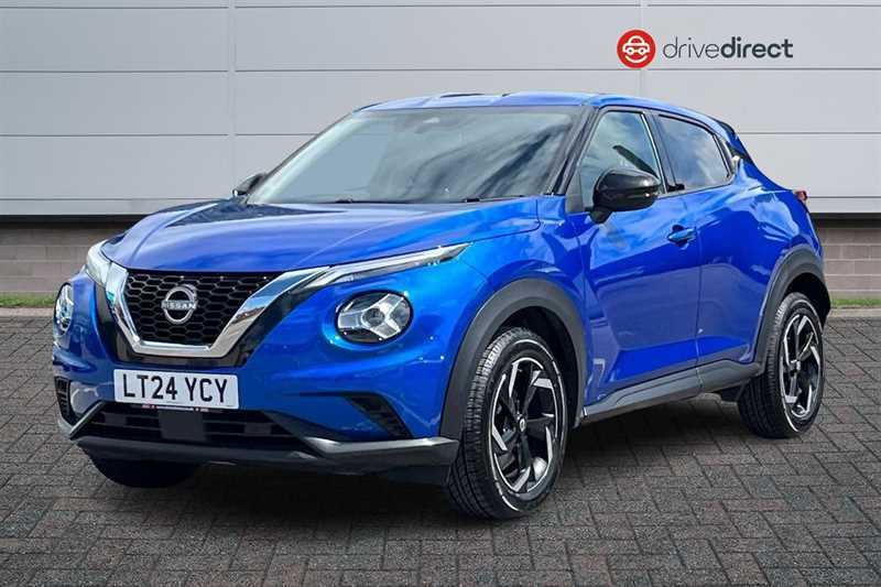 Nissan Juke 1.0 Dig-t N-connecta Suv Euro 6 LT24YCY Blue #6